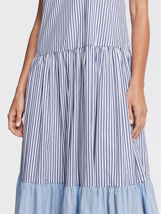 Silvian Heach Sommerkleid GPP23359VE Blau Loose Fit 7 Silvian Heach Sommerkleid GPP23359VE Blau Loose Fit – Bild 5