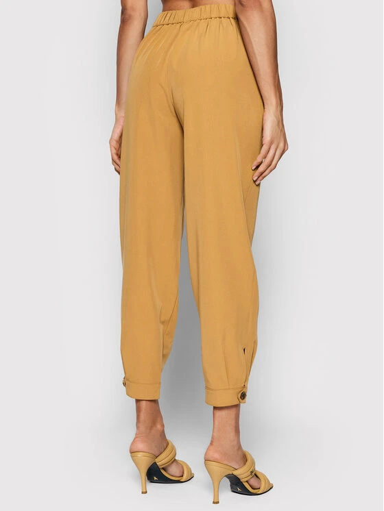 Sisley Stoffhose 4KVXLF00C Braun Relaxed Fit 5 Sisley Stoffhose 4KVXLF00C Braun Relaxed Fit – Bild 3