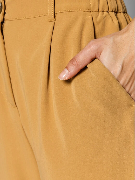 Sisley Stoffhose 4KVXLF00C Braun Relaxed Fit 6 Sisley Stoffhose 4KVXLF00C Braun Relaxed Fit – Bild 4