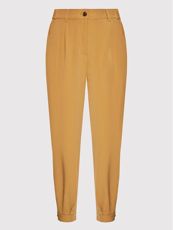 Sisley Stoffhose 4KVXLF00C Braun Relaxed Fit 7 Sisley Stoffhose 4KVXLF00C Braun Relaxed Fit – Bild 5