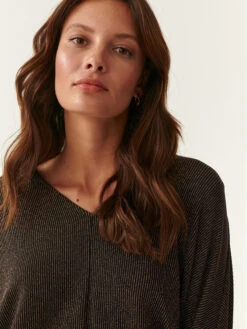 Bluse Overi T2224.046 Schwarz Oversize 11 Bluse Overi T2224.046 Schwarz Oversize -Deutschland Kleid Zart Verkaufs-Shop tatuum bluse overi t2224 046 schwarz oversize 3