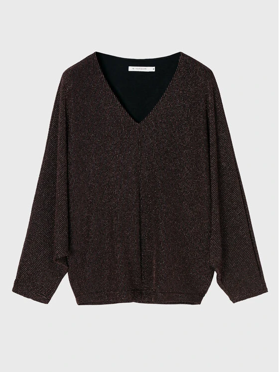 Bluse Overi T2224.046 Schwarz Oversize 8 Bluse Overi T2224.046 Schwarz Oversize – Bild 6