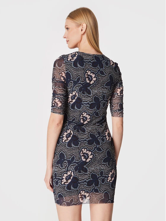 Ted Baker Kleid Für Den Alltag Velvit 264357 Dunkelblau Slim Fit 5 Ted Baker Kleid Für Den Alltag Velvit 264357 Dunkelblau Slim Fit – Bild 3