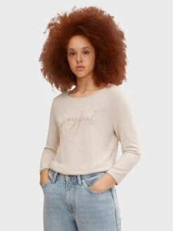 Tom Tailor Bluse 1032701 Beige Regular Fit -Deutschland Kleid Zart Verkaufs-Shop tom tailor bluse 1032701 beige regular fit 4