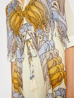 Tory Burch Kleid Für Den Alltag Printed 83310 Beige Relaxed Fit 10 Tory Burch Kleid Für Den Alltag Printed 83310 Beige Relaxed Fit -Deutschland Kleid Zart Verkaufs-Shop tory burch sommerkleid printed 83310 beige relaxed fit 3