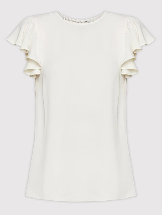 Trussardi Bluse Light Crepe 56C00514 Beige Regular Fit 7 Trussardi Bluse Light Crepe 56C00514 Beige Regular Fit – Bild 5