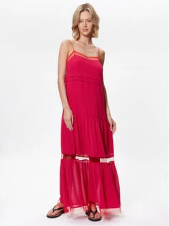 TWINSET Sommerkleid 231TT2024 Rosa Regular Fit 8 TWINSET Sommerkleid 231TT2024 Rosa Regular Fit -Deutschland Kleid Zart Verkaufs-Shop twinset sommerkleid 231tt2024 rosa regular fit 1