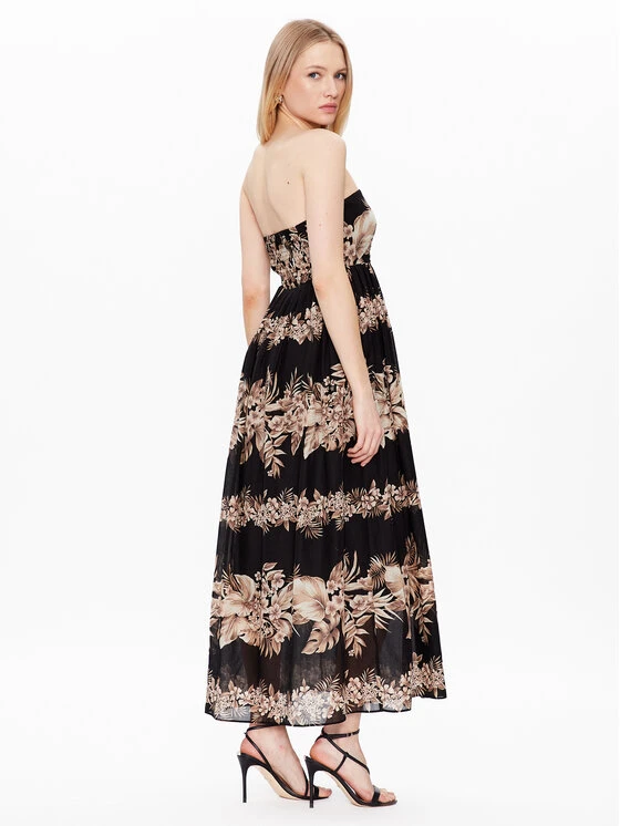 TWINSET Sommerkleid 231TT2450 Schwarz Regular Fit 4 TWINSET Sommerkleid 231TT2450 Schwarz Regular Fit – Bild 2