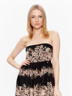 TWINSET Sommerkleid 231TT2450 Schwarz Regular Fit 10 TWINSET Sommerkleid 231TT2450 Schwarz Regular Fit -Deutschland Kleid Zart Verkaufs-Shop twinset sommerkleid 231tt2450 schwarz regular fit 3