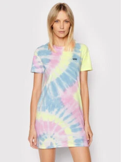 Vans Kleid Für Den Alltag Spiraling VN0A5DN5 Bunt Regular Fit