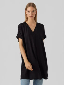 Vero Moda Bluse 10279704 Schwarz Regular Fit