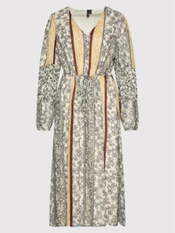 Vero Moda Curve Kleid Für Den Alltag Nora 10251640 Beige Loose Fit -Deutschland Kleid Zart Verkaufs-Shop vero moda curve kleid fur den alltag nora 10251640 beige loose fit 4