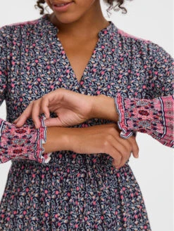 Vero Moda Kleid Für Den Alltag Amalia 10276320 Bunt Regular Fit -Deutschland Kleid Zart Verkaufs-Shop vero moda kleid fur den alltag amalia 10276320 bunt regular fit 3