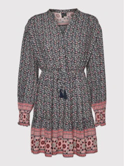 Vero Moda Kleid Für Den Alltag Amalia 10276320 Bunt Regular Fit -Deutschland Kleid Zart Verkaufs-Shop vero moda kleid fur den alltag amalia 10276320 bunt regular fit 4