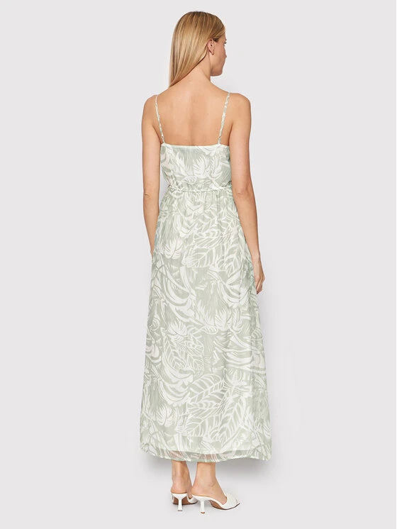 Vero Moda Sommerkleid Kaya 10267375 Grün Regular Fit 5 Vero Moda Sommerkleid Kaya 10267375 Grün Regular Fit – Bild 3