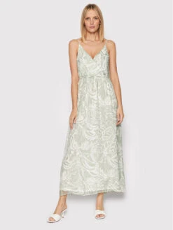 Vero Moda Sommerkleid Kaya 10267375 Grün Regular Fit