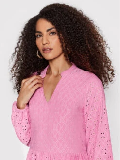 Vila Kleid Für Den Alltag Kawa 14073956 Rosa Regular Fit -Deutschland Kleid Zart Verkaufs-Shop vila kleid fur den alltag kawa 14073956 rosa regular fit 4