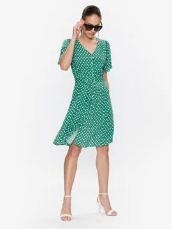 Sommerkleid G-Hariet L08331-S23 Grün Regular Fit -Deutschland Kleid Zart Verkaufs-Shop volcano sommerkleid g hariet l08331 s23 grun regular fit 1