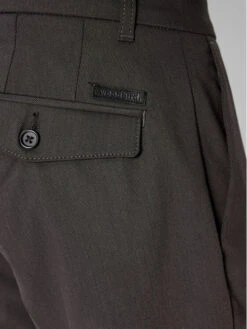 Woodbird Stoffhose Eik 2116-206 Grau Regular Fit -Deutschland Kleid Zart Verkaufs-Shop woodbird stoffhose eik 2116 206 grau regular fit 3