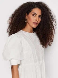 YAS Kleid Für Den Alltag Vibsa 26026820 Weiß Regular Fit -Deutschland Kleid Zart Verkaufs-Shop yas kleid fur den alltag vibsa 26026820 weiss regular fit 3