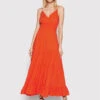 YAS Sommerkleid Sirala 26026350 Orange Loose Fit 2 YAS Sommerkleid Sirala 26026350 Orange Loose Fit -Deutschland Kleid Zart Verkaufs-Shop yas sommerkleid sirala 26026350 orange loose fit