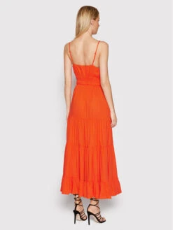 YAS Sommerkleid Sirala 26026350 Orange Loose Fit -Deutschland Kleid Zart Verkaufs-Shop yas sommerkleid sirala 26026350 orange loose fit 2